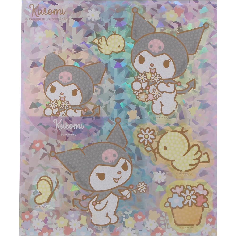 Maruka Sanrio Glitter Gem Sticker Kit Kuromi Ages 6 and Up 175599