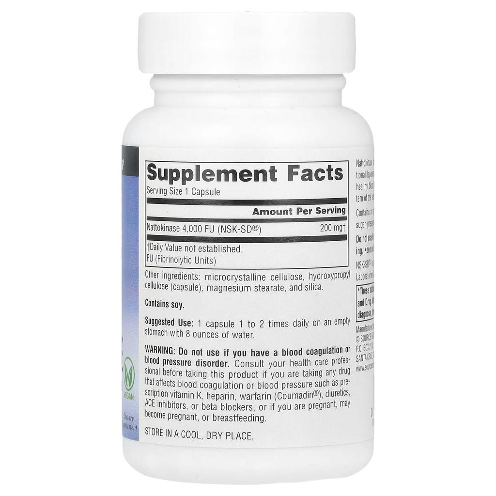 Nsk-Sd®, Nattokinase, 200Mg, 60 Veggie Caps