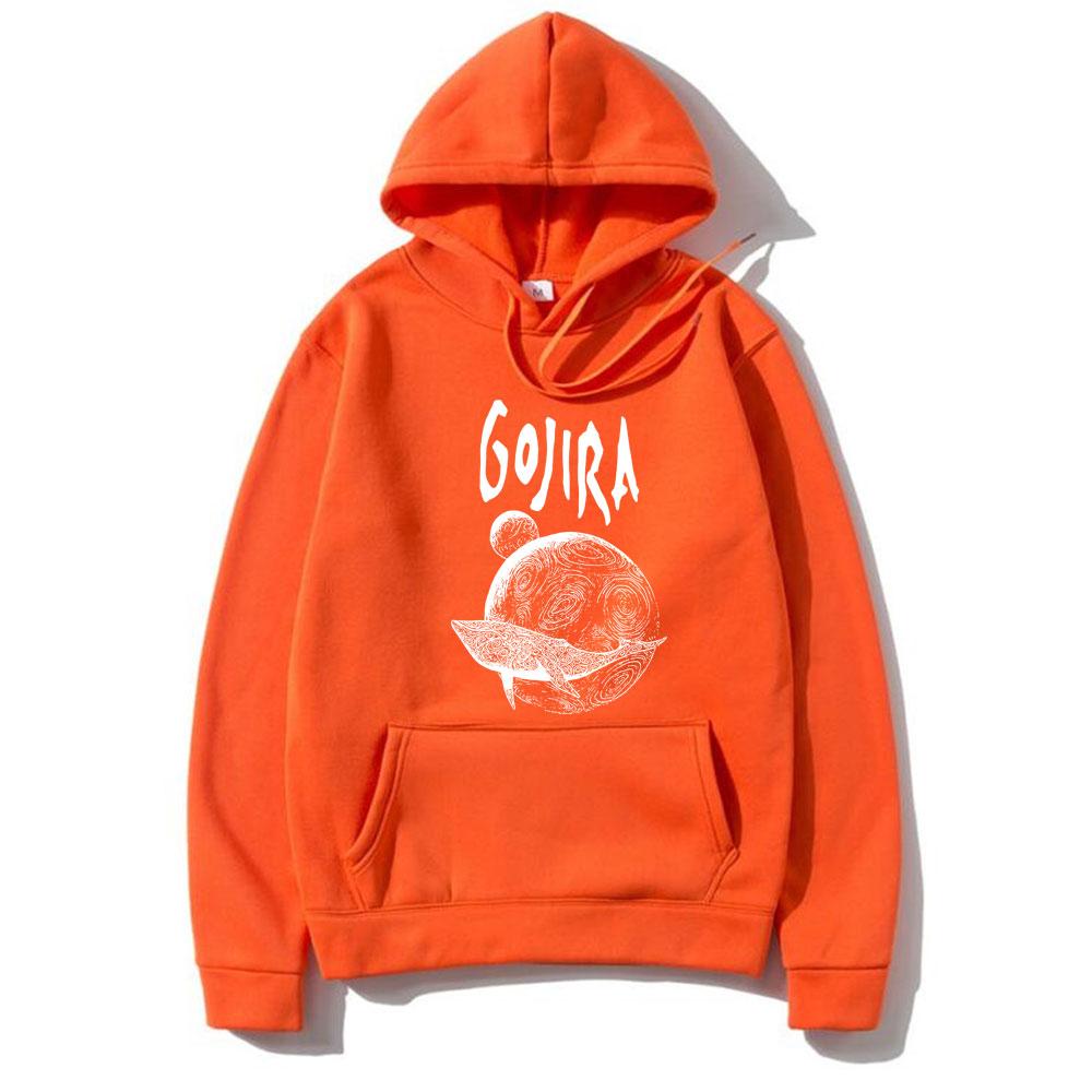 Французская метал-группа Gojira From Mars To Sirius Обложка альбома Толстовка Унисекс WoUnisex Винтажный рок Оверсайз Пуловер Унисекс Повседневные толстовки с капюшоном L