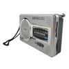 AM FM Radio Pocket Radio AM FM Transistor Radio DSP Chip Portable Pocket Mini Radio with Loudspeaker Headphone Jack Silver Gray