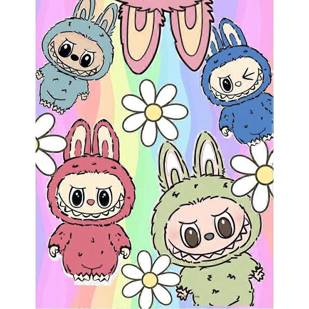 Para Disfraz Cosplay Labubu Mono Fiesta Disfraz Elegante Body para Niños Adultos menos
