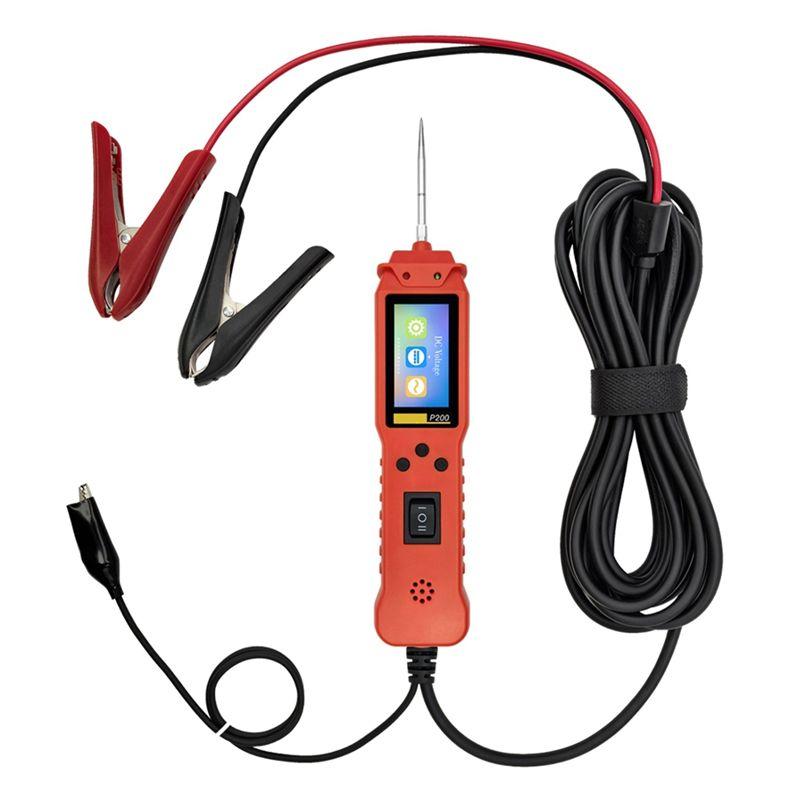 P200 Car Electric Circuit Tester Probe Pen Tester Voltage Resistant Test Voltage Power Probe Kit Auto Battery Teste