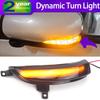 For Renault Koleos HY Facelift 2011-2015 2016 2017 Dynamic Turn Signal LED Side Mirror Indicator Blinker Sequential Light