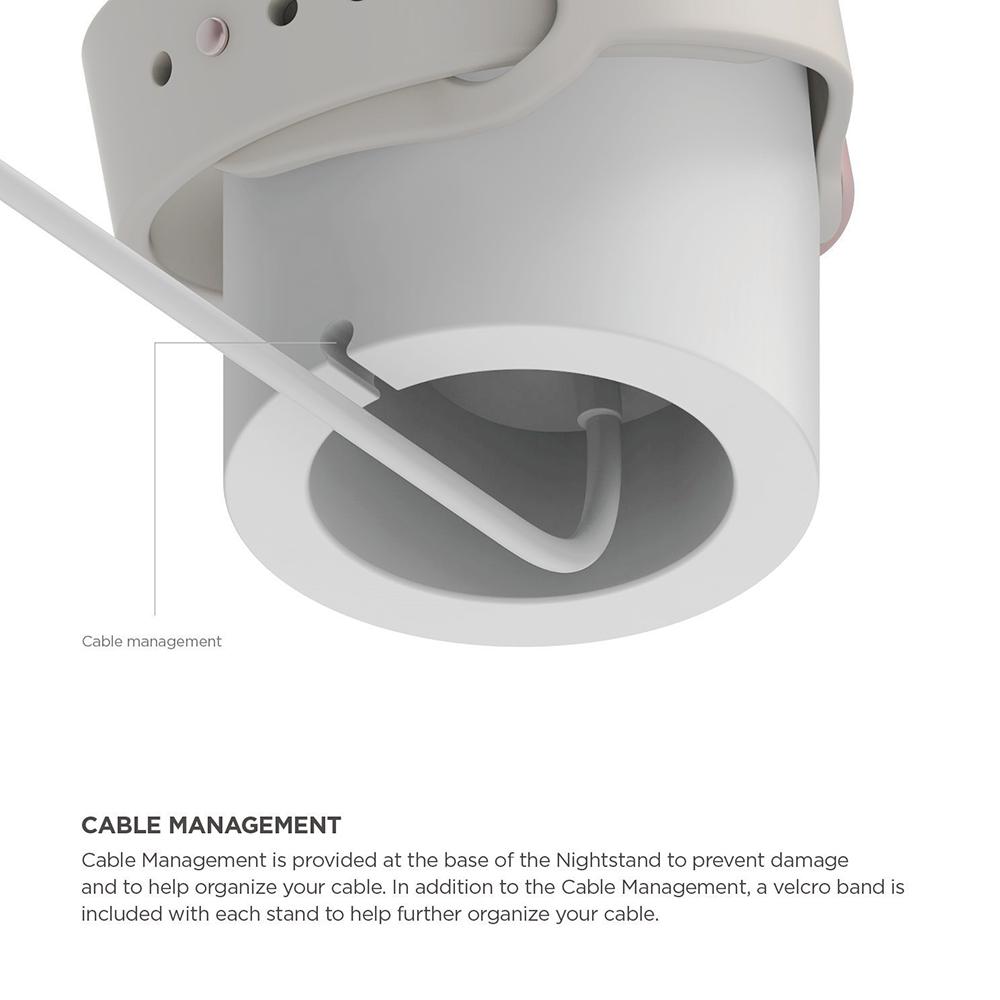 Charger Station For Apple Watch Ultra 11 10 9 8 7 6 SE 44 40 45 46 42 49 mm Silicone Charging Dock Apple watch Band accessories