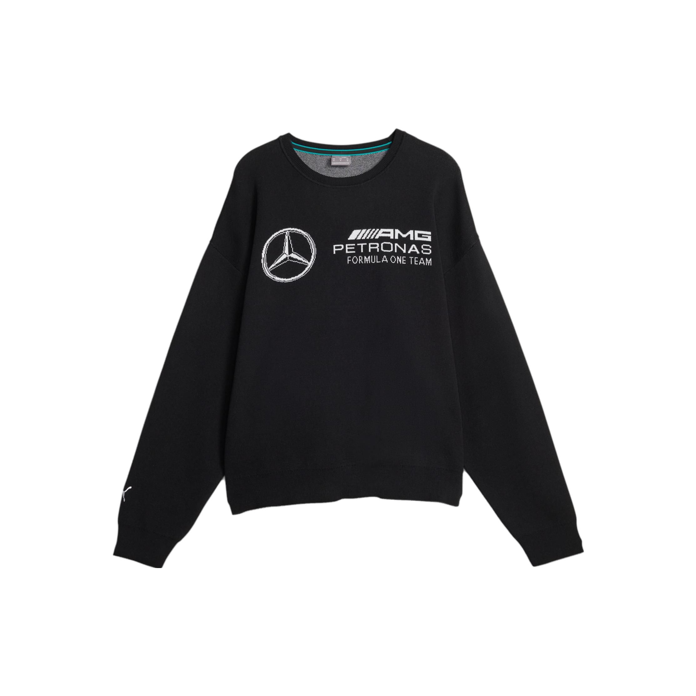 

Puma Mercedes AMG Petronas F1 Letter Print Casual Loose Round Neck Sweatshirt Men sweatshirt 621131-01 M