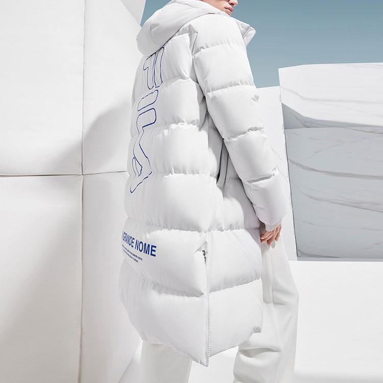 FILA Down Jacket Men's Cool Stone White F51M349921A-WT