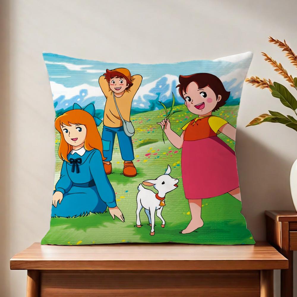 

HHeidill Cartoon cushion cover For Pillow Printing Sofa Decoration Home Car Room Coffee Shop Office Nordic Simplicity 30x30 cm