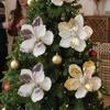 Realistic Artificial Christmas Poinsettia Handmade Holiday Xmas Flower Decor  Christmas Party