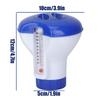 Soap Dispensers Floating Swimming Pool Chemical Chlorine Dispenser with Thermometer Tablet Soap Dispenser Pump Shower