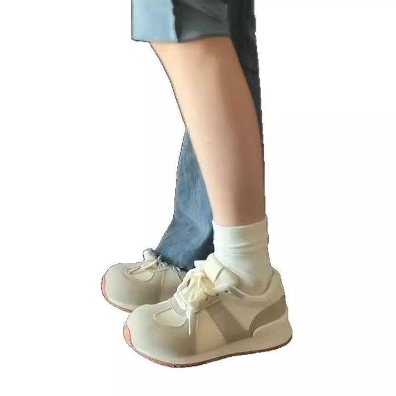 Sports women's platform summer new niche design student single shoes