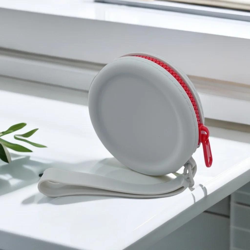 

Сумка для дрессировки лакомств для собак, портативная силиконовая сумка для корма для собак с ремешком и крючком для хранения принадлежностей для прогулок на открытом воздухе серый