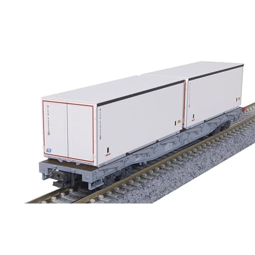 KATO N Gauge Rhaetian Railway Flat Car R-w Container Cargo Set of 4 10-1892 Model Railroad Freight Car