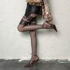 High Street Goth Punk Fishnet Stockings Women Sexy Hollow Out Pantyhose Exotic Subculture Gothic Lolita Y2k JK Slim Mesh Tights