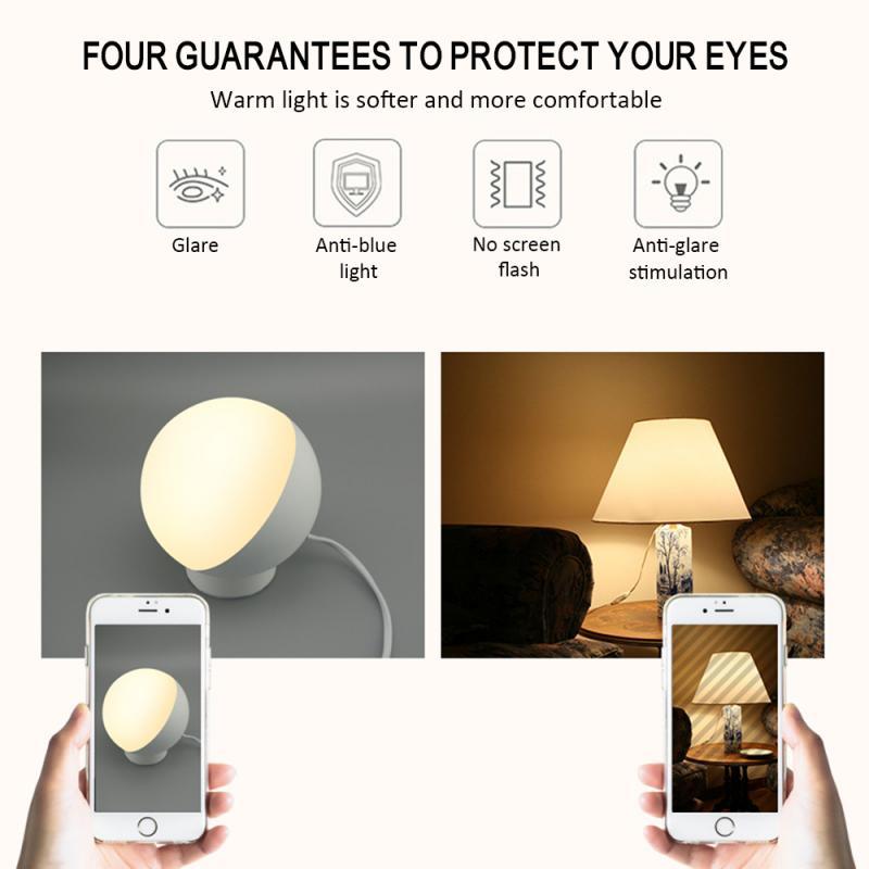 WiFi Smart LED Table Lamp Eye Protection Smart Colorful Reading Lamps Voice Control LED Table Lamp Decor Night Lamps | LED Table Lamps