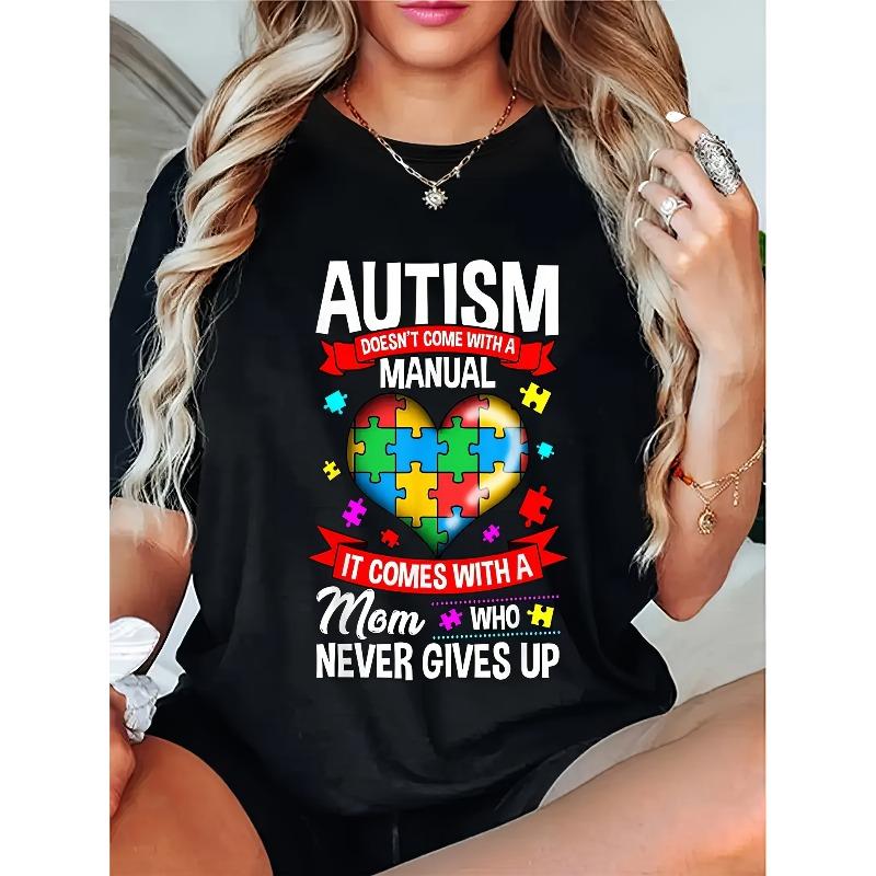 Women s Short Sleeve Crew Neck T-Shirt - Summer & Spring Casual Blouse with Short Sleeve Crew Neck, Machine Washable Opaque Top, S