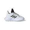 adidas Rapidarun Starwars El I Slip Resistant Slip Resistant Low Top Toddler Shoes White Black Infant And Toddler G27555