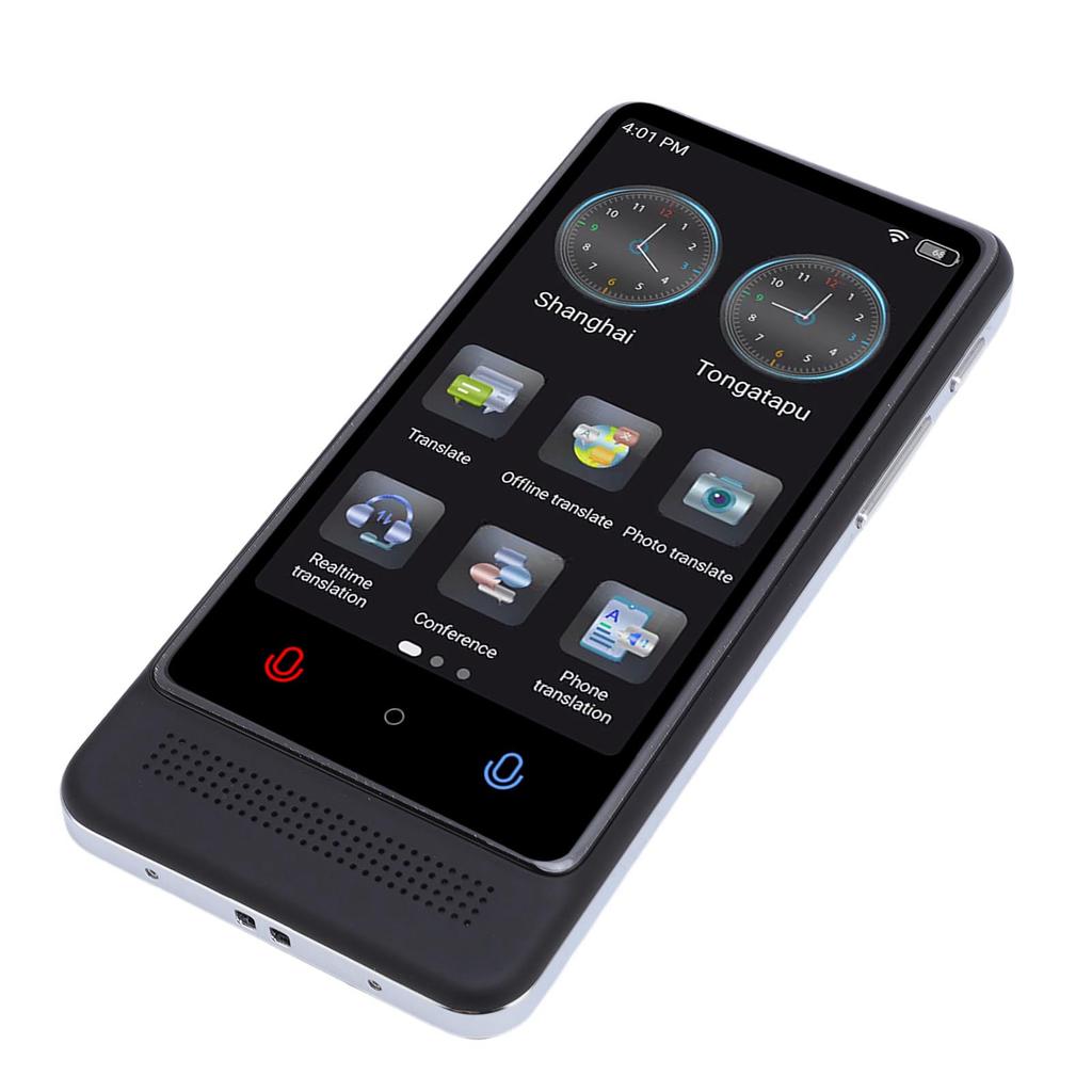 Voice Translator Portable 3.0 Inch Touch Screen 1GB 16GB Real Time Bidirectional AI Smart Voice Translation Device
