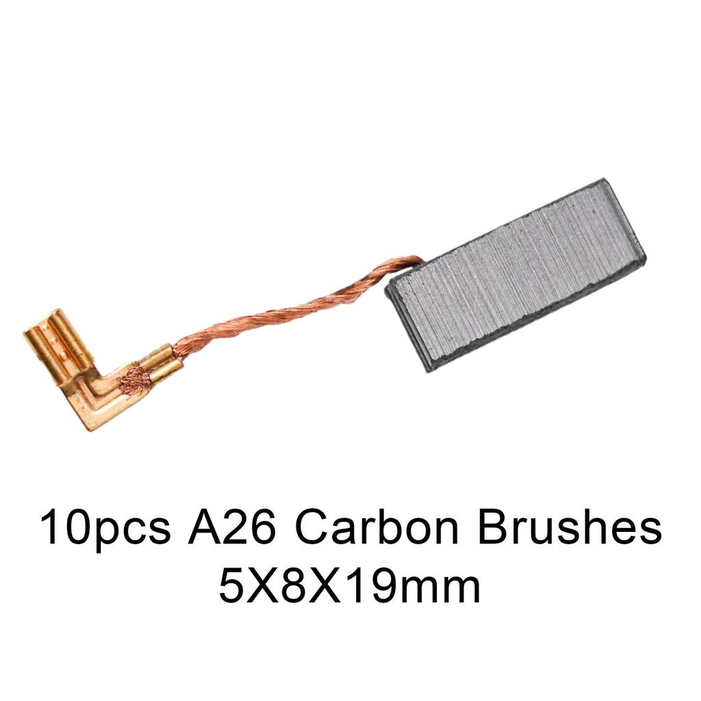 10 Stück Kohlebürsten Verschiedene Größen Graphitbürsten Für Elektromotor Ersatzteile Leichte Ausrüstung Reparaturwerkzeuge Zubehör