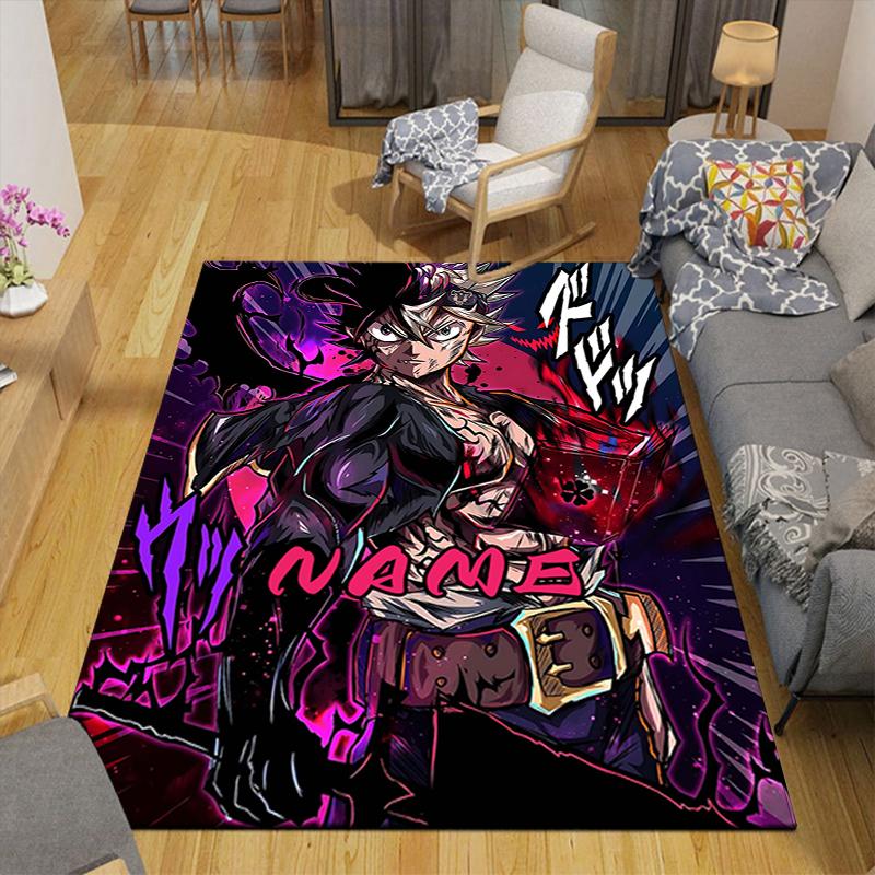 Custom 1Pc Powerful Anime Character Rug Office Carpet Indoor Outdoor Entrance Doormat Nonslip Soft And Comfortable Living Room D2915362