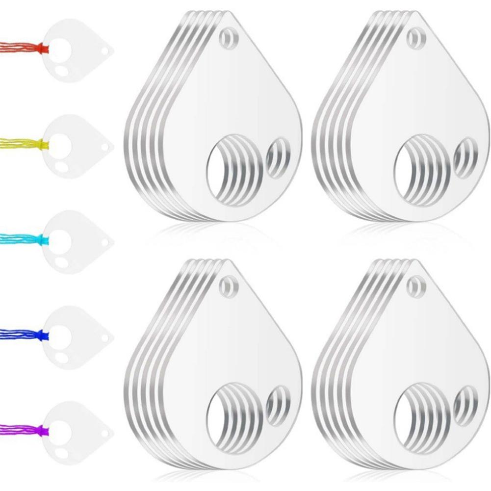 

40 шт. Акриловая доска для нанизывания ниток для вышивания крестом, органайзер для ниток для вышивания крестом, держатель для ниток для вышивания, для хлопка