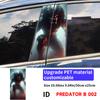 Predator Car Stickers Car B-pillar Decal Waterproof Stickers Auto Center Pillar Sticker Cover Scratches Vehicle Decor Accessorie