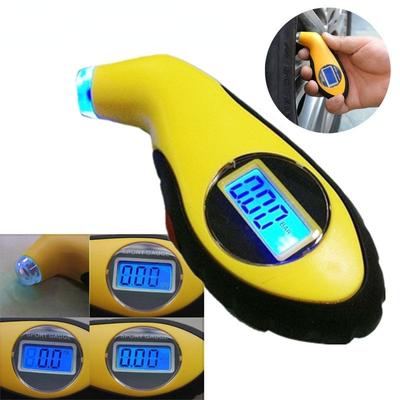 Auto Motorcycle Tyre Pressure Digital Meter Mini Diagnostic Tool Car Styling Detector Tire Pressure Gauge Portable LCD Display.