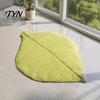 Reversible Pet Cushion for Cats Leaf Shaped Mat, Soft Cat Sleeping Pad, Washable Decorative Rug Home Padded Dog Bed Mat Sofa Floor Crate Indoor Use