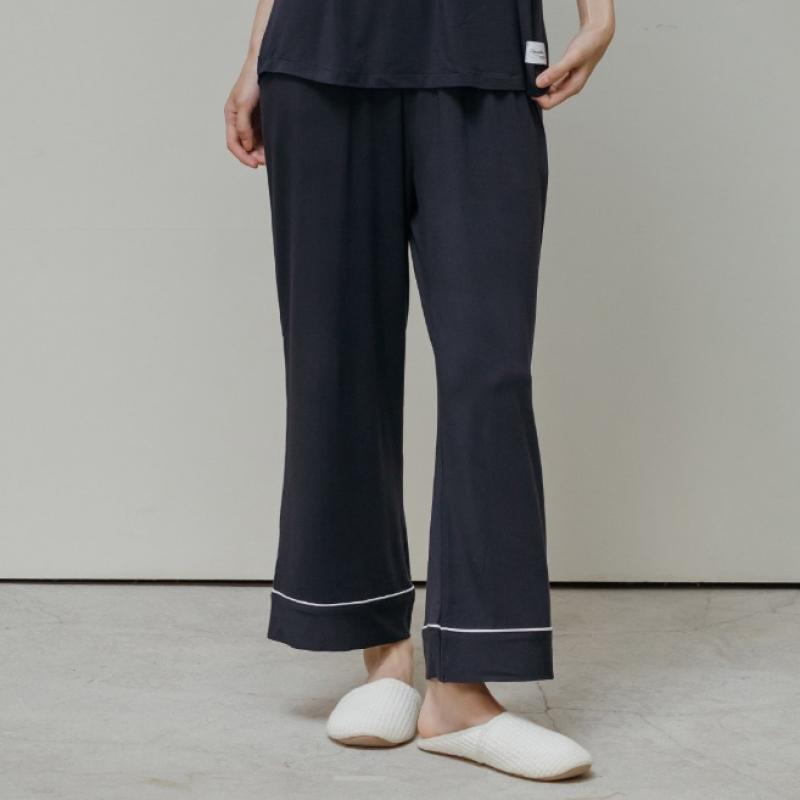 Frenchiel Micro Modal Pullover Long Pants Midnight  Fwep078l 