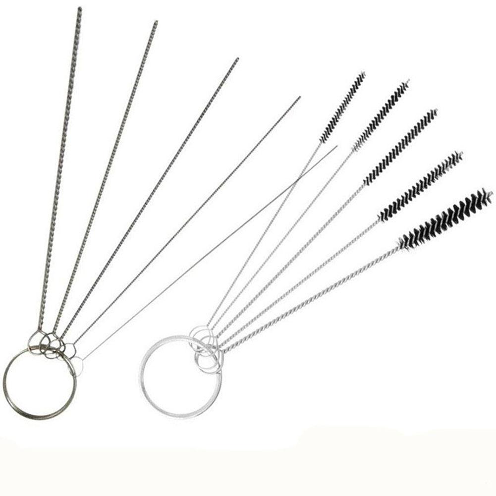 15 Pcs/set Nylon Brushes Set for Drinking Straws / Glasses / Keyboards / Jewelry Cleaning Brushes Clean Tools