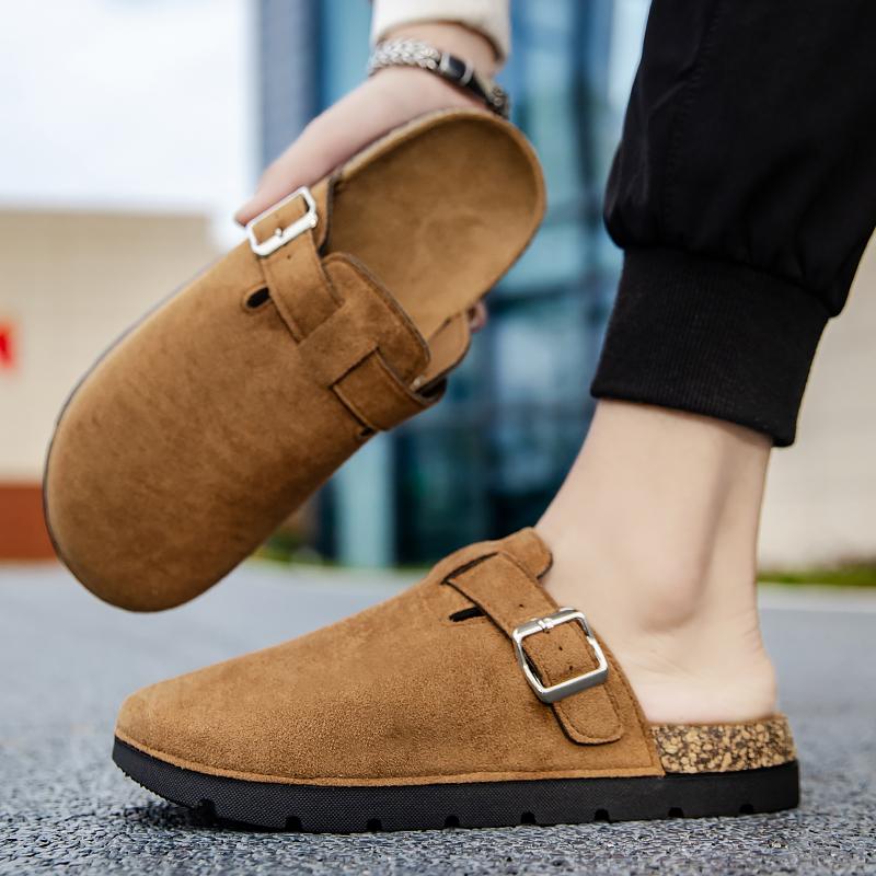 Slipers Men Slippers Men’s High Quality Slippers Walk Around Home Luxury Men's Slides Male Slipper Sliders Mens Sandals 2024