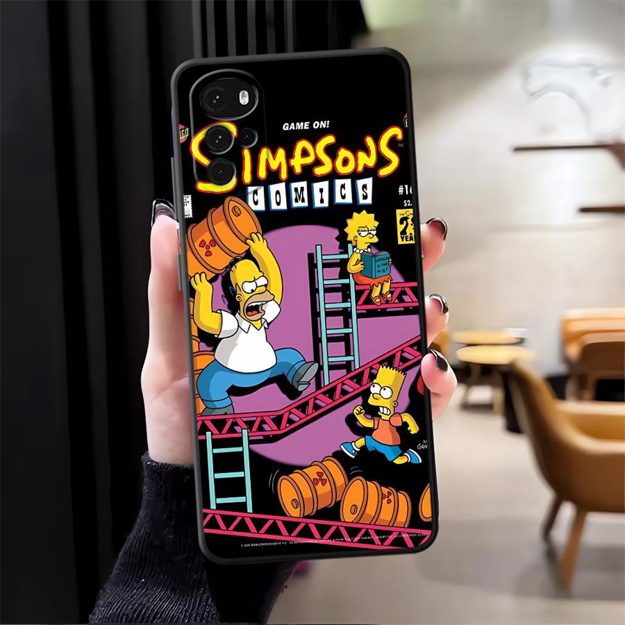 Fun S-simpsons Funda Phone Cover Case for Moto X30 Pro S30 Pro Edge 20 30