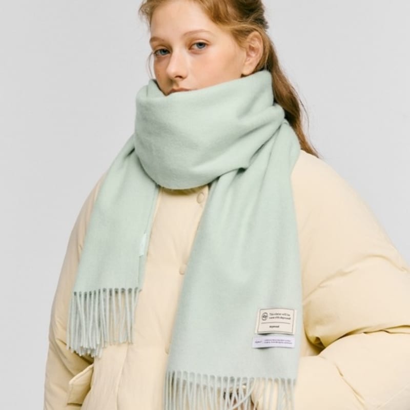 DEPOUND cashmere wool blended muffler (13colors)