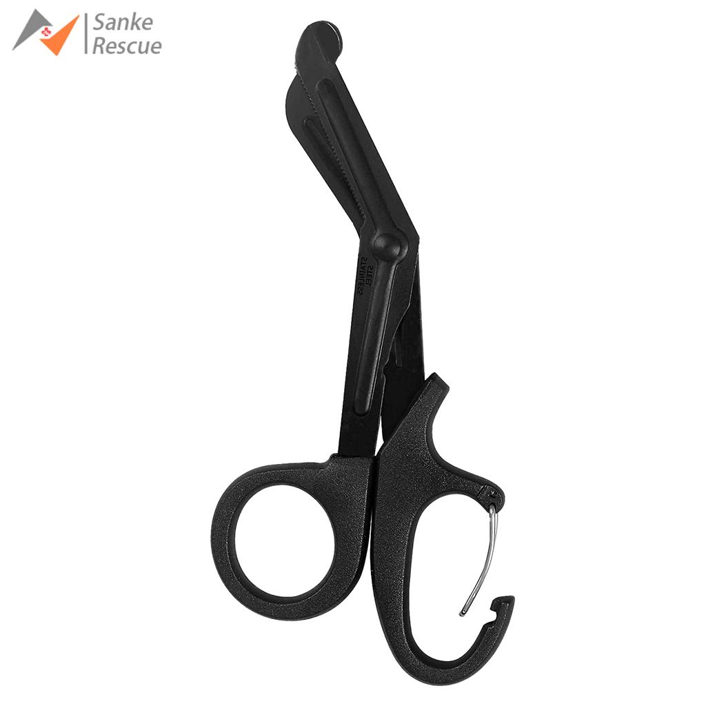 Trauma Shears Stainless Steel Medical Scissors, Bandage Scissors with Carabiner, Nursing Surgical urses,Doctors,Nursing EMT EMS