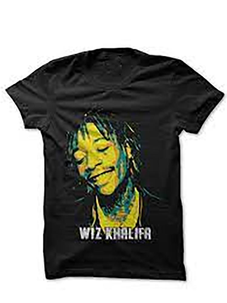 Wiz Khalifa VTG shirt black T-shirt Unisex All sizes JM795