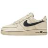 Air Force 1 Cow Leather Low Top Skateboard Shoes Men's Beige HQ2037-200