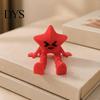 Portable Desktop Decoration Weather Gnome Figurine, 3D Printed Poseable Series Desk Toy, Miniature Trendy Ornaments Creative Collectible Decor