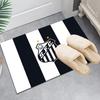 1PC Santos Futebol Emblem Rug Game Carpet, Floor Mat for Bedroom Living Room Entryway Rug, Home Decor Idea Gift for Christmas birthday