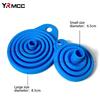 4Pcs Engine Funnel Car Two Sizes Universal  Foldable Portable Engine Funnel Change Liquid For Motorcycle Car Acesssorie