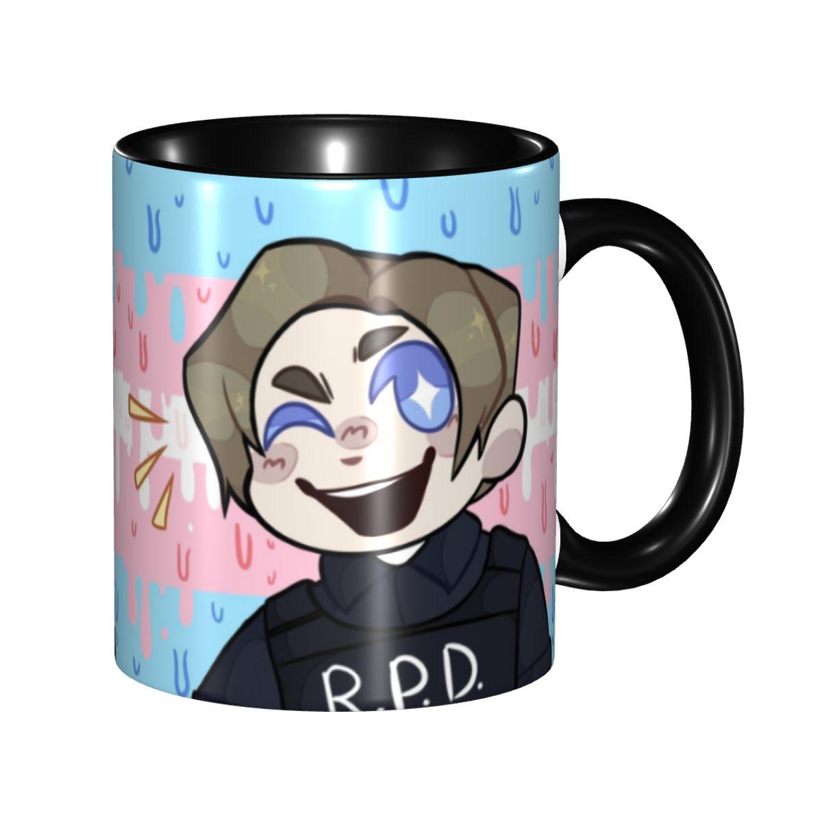 Umbrella Coffee Mug DIY Customized Horror Game Movie Ceramic Tea Milk Mug 330ml