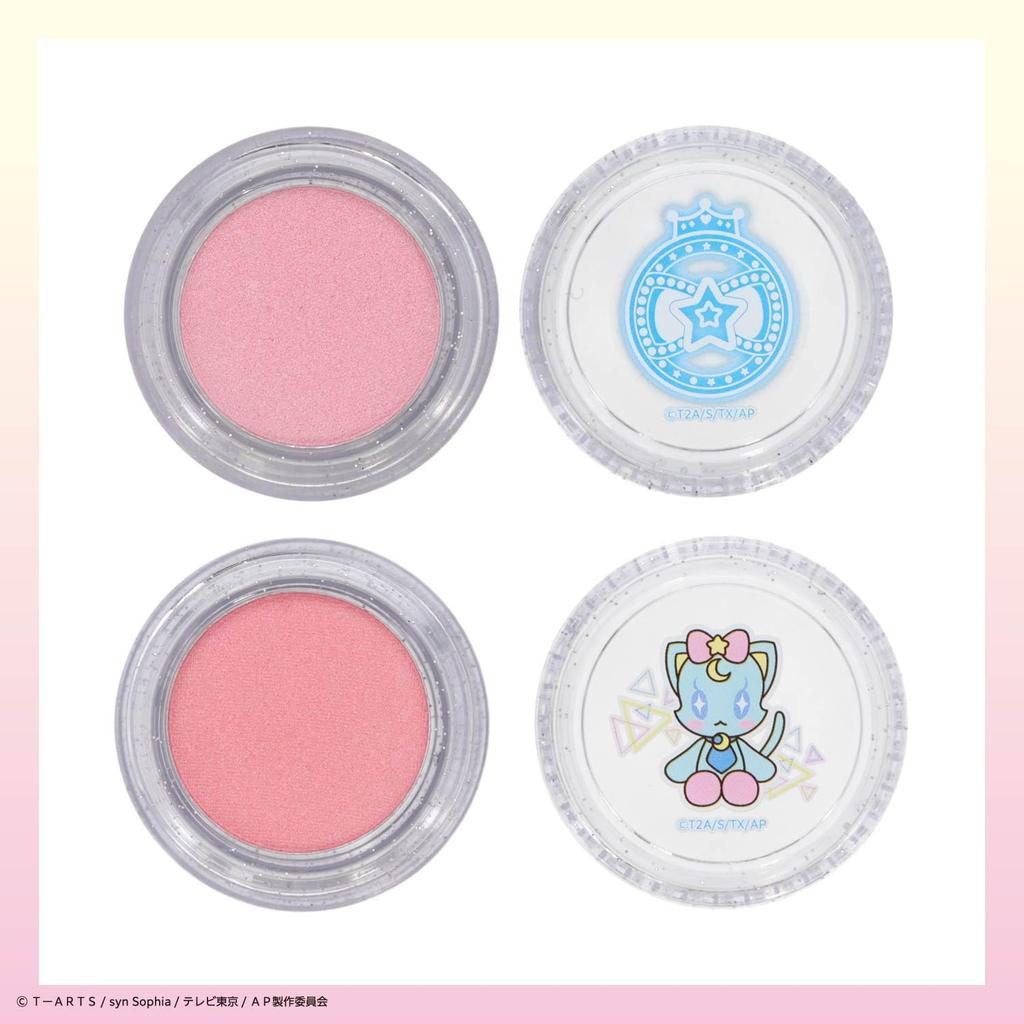 Shobido Secret Eye Prep Sparkle Makeup and Eyeshadow Stickers "Mitsuki" Set Soap-Removable Lip, Cheek,