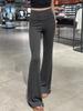 Women's Petite Micro Flare Yoga Sweatpants - 2026 Spring Collection