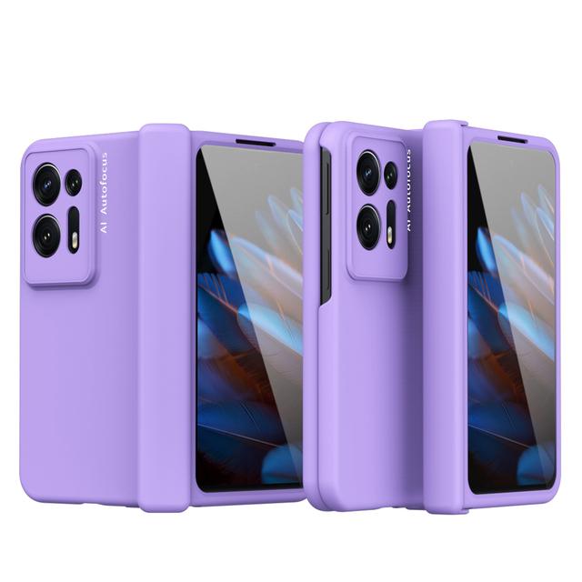 Hinge Capa For Oppo Find N N2 5g Case Hinge Full Protection With Screen Glass Film Hard Pc Back Cover For Oppo Find N N2 Cases