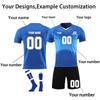 Personalised Shirts Kit Mens Girls With Name Number Custom Football Jerseys For Boys Training Suit