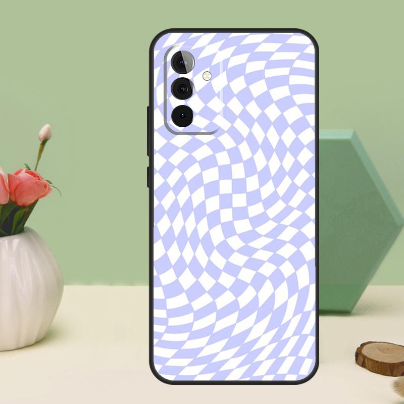 Crazy Checkered For Samsung Galaxy A16 A55 A35 A15 A32 A12 A22 A52 A54 A34 A14 A56 A36 A26 A13 A53 A06 Case