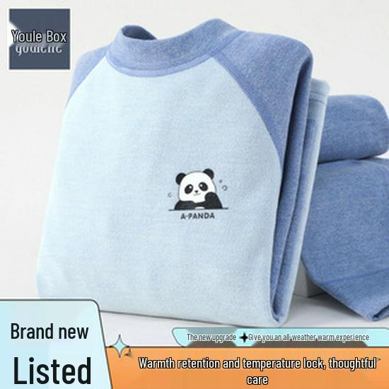 Warme Ondergoedset met Fleecevoering voor Kinderen - Herfst/Winter Pyjama's voor Jongens