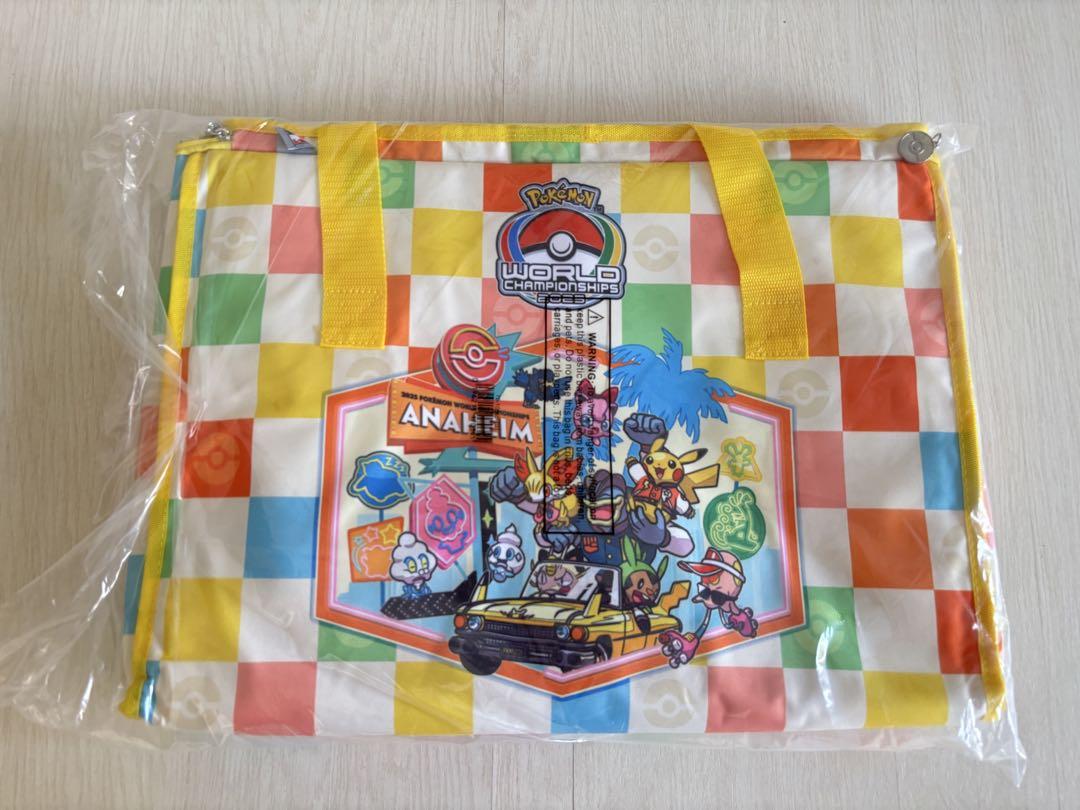 

[USED] WCS 2025 Anaheim Cooler Bag Pokemon Pikachu