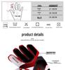 Anti-Slip Latex Goalkeeper Gloves for Kids, Teens, Adults - Professional Training & School Use