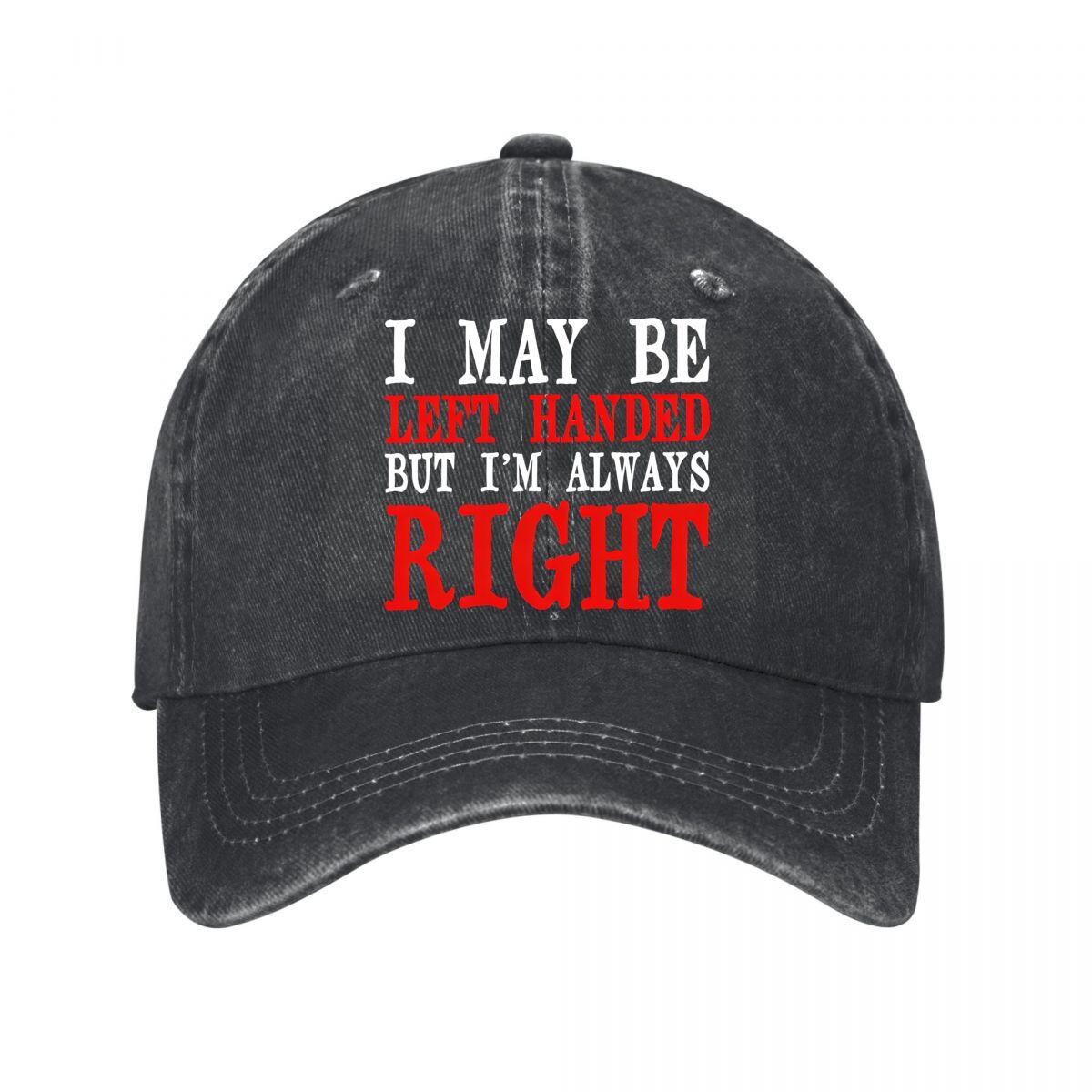 Seriouslys We All Know Im The Favorite Baseball Cap Vintage Adjustable Suitable for Unisex and Women Washed Baseball Cap Adjustable