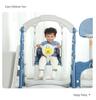 4-in-1 Indoor/Outdoor Kids Playset: Slide, Swing & More