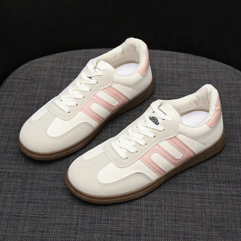 Foreign trade flat-soled fashion little white shoes 2025 spring new Korean version of Forrest Gump shoes student moral training board shoes women